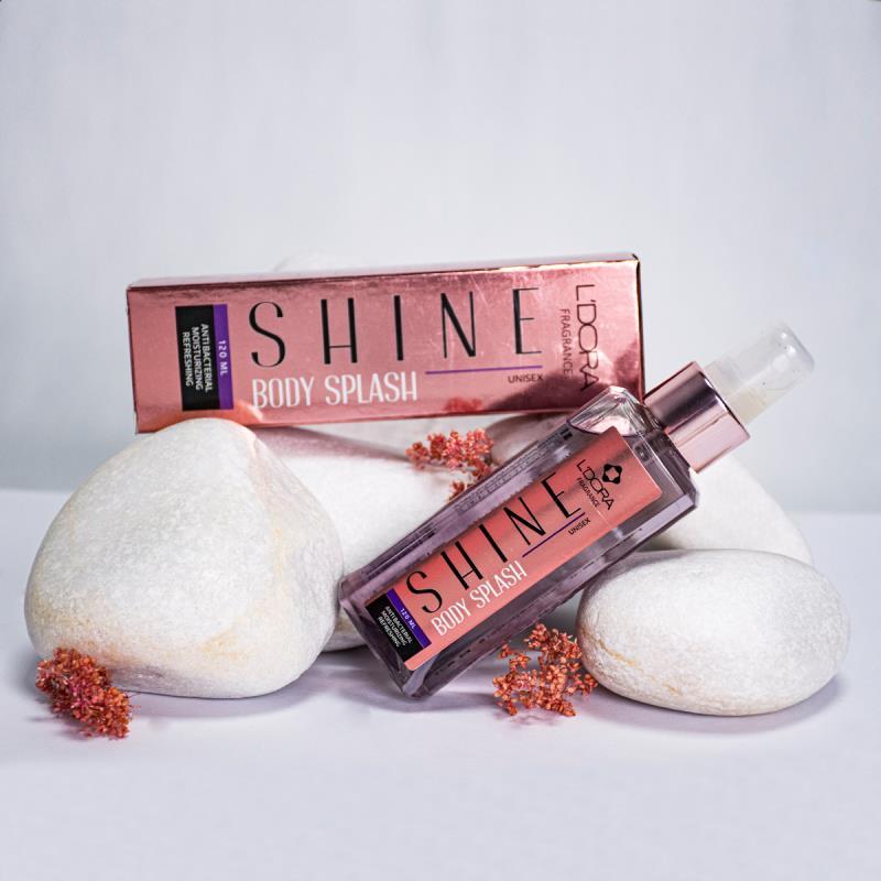 اسپری خوشبوکننده بدن مدل Shine  فرگرنس 120 میلی لیتر